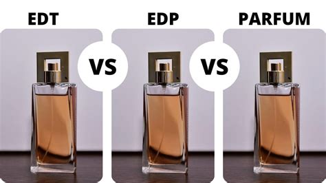 eau de toilette diferencia